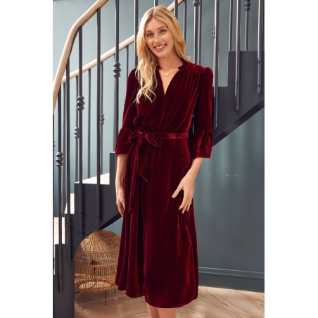 Limited Edition Astrid Velvet Dress | Ruby On Hand Now