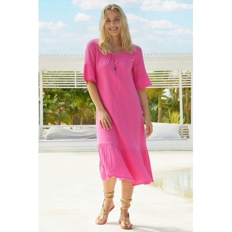 Limited Edition Winnie Dress | Bright Pink Available for Immediate Shipping