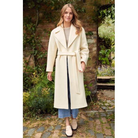 Limited Edition Wool Coat | Cream Hot New Item