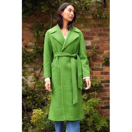 Limited Edition Wool Coat | Green New Collection