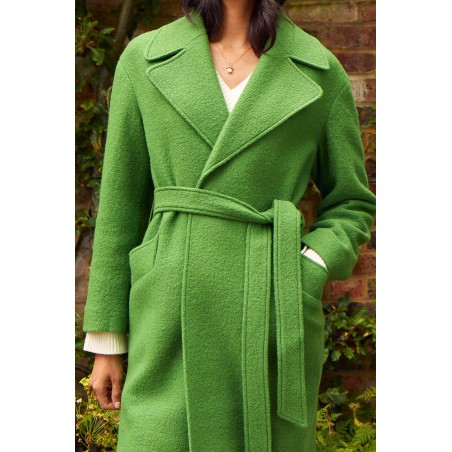 Limited Edition Wool Coat | Green New Collection