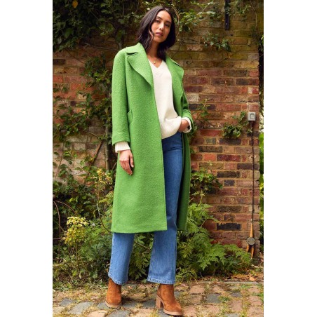 Limited Edition Wool Coat | Green New Collection