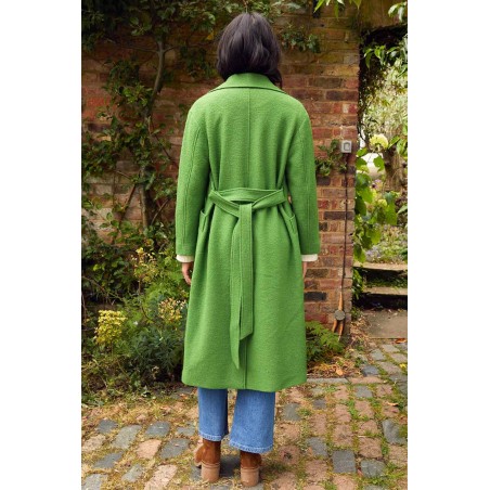 Limited Edition Wool Coat | Green New Collection