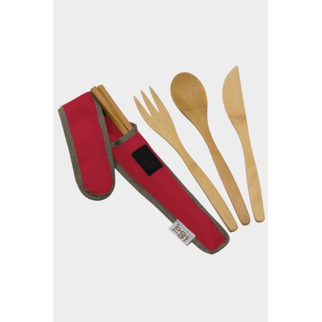 Limited Edition Bamboo Utensil Kit | Red Fresh Release