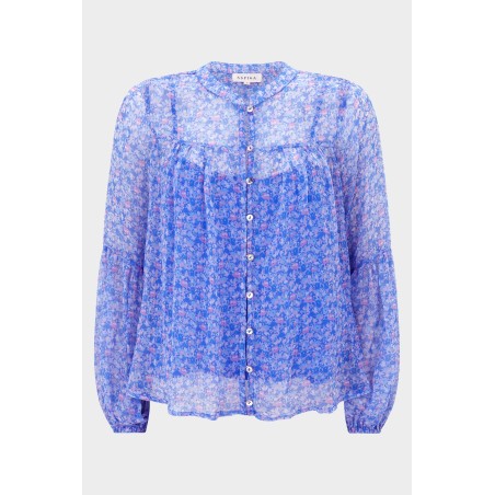 Limited Edition Beatrice Blouse | Meadow Bloom Blue Latest Edition