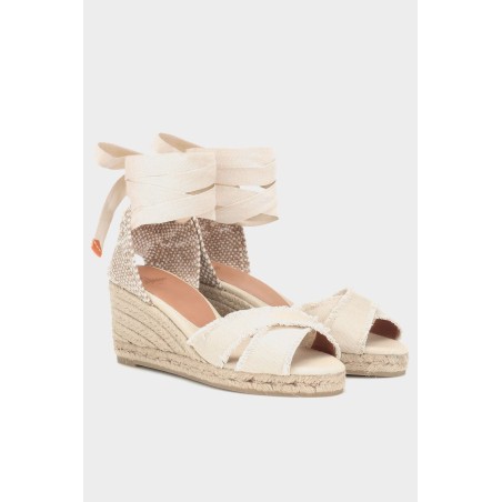 Limited Edition Bluma Canvas Wedge Espadrilles | Ivory Just Launched